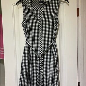 Blue and White Gingham Tommy Hilfiger Dress